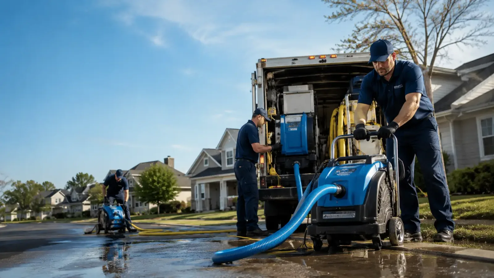 Flood Damage Cleanup in Lesage, WV